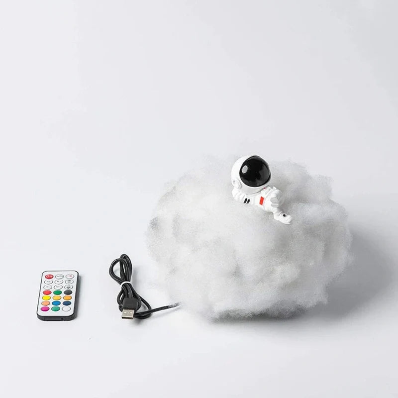 Astronaut Cloud Night Light - Soft Ambient Light