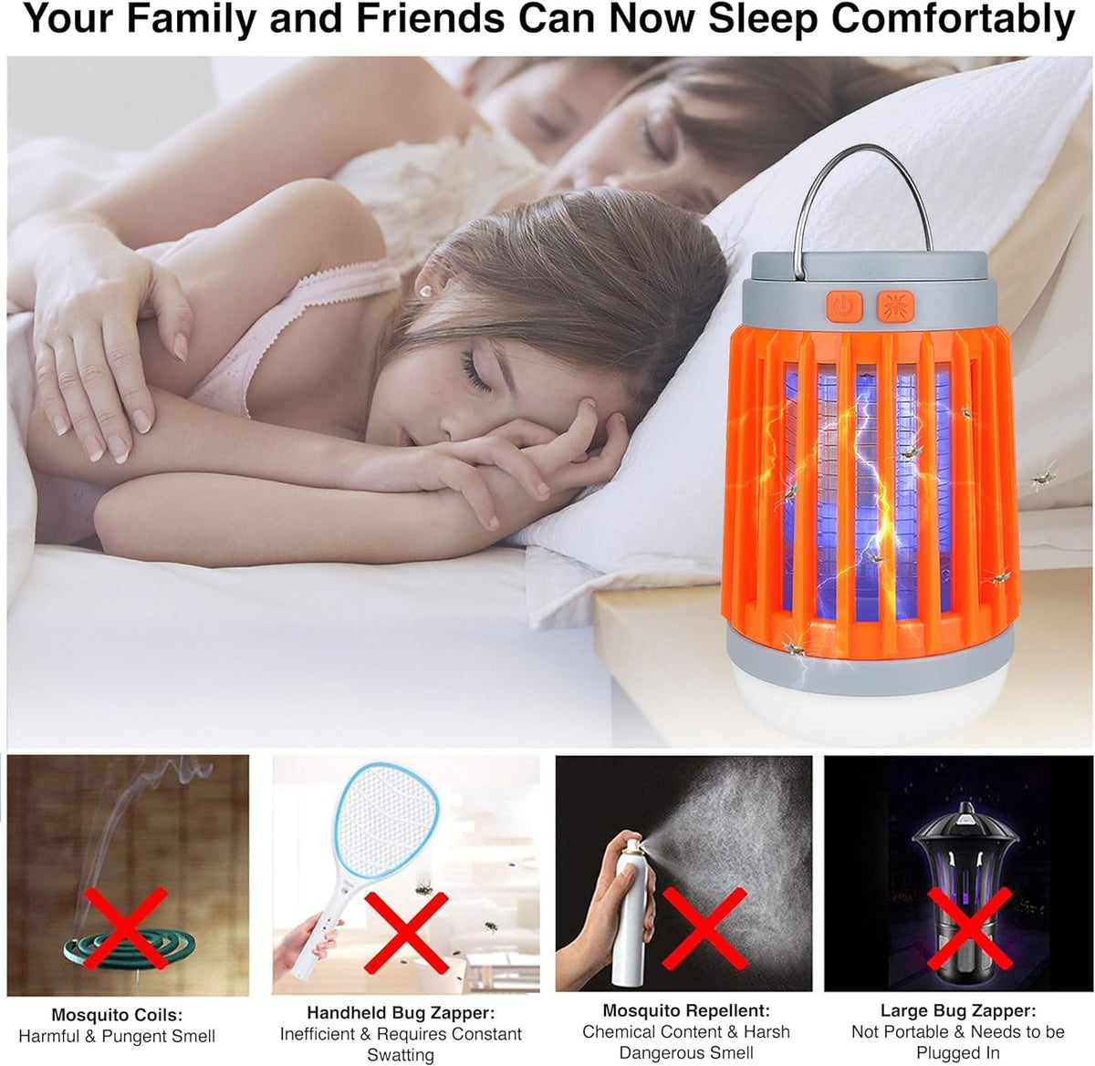 ZapGuard Mosquito & Bug Zapper 3 In 1