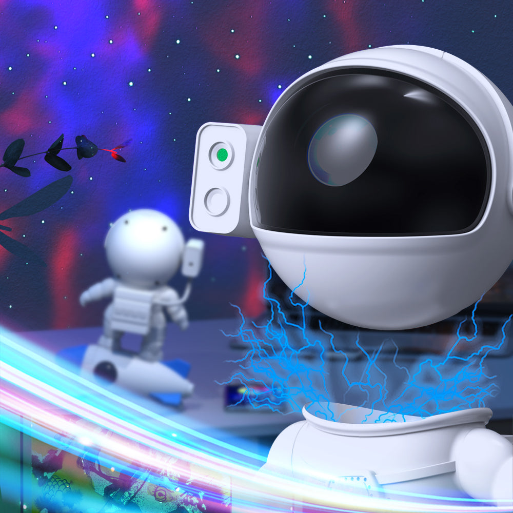 Astronaut Projection Galaxy Light - 13 HD Space Films
