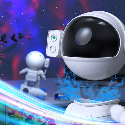 Astronaut Projection Galaxy Light - 13 HD Space Films