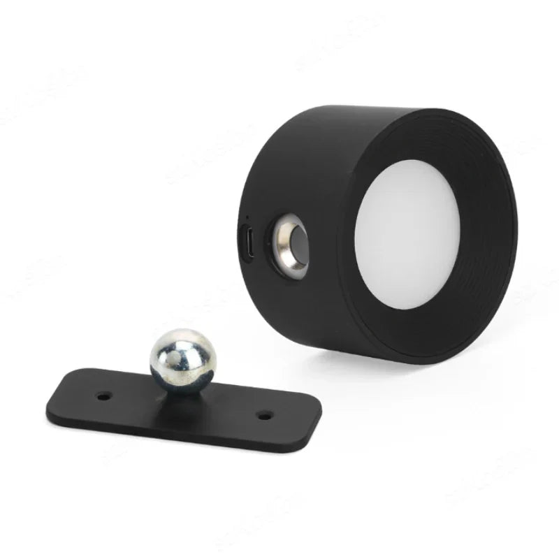 EasyStick Cordless Wall Lamp - Rechargeable LED, 360° Rotatable