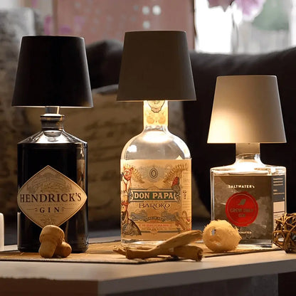 BottleGlow Bottle Lamp - Rechargeable LED Cap for Glass Bottles
