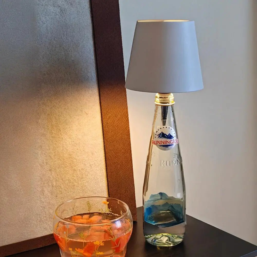 BottleGlow Bottle Lamp - Rechargeable LED Cap for Glass Bottles