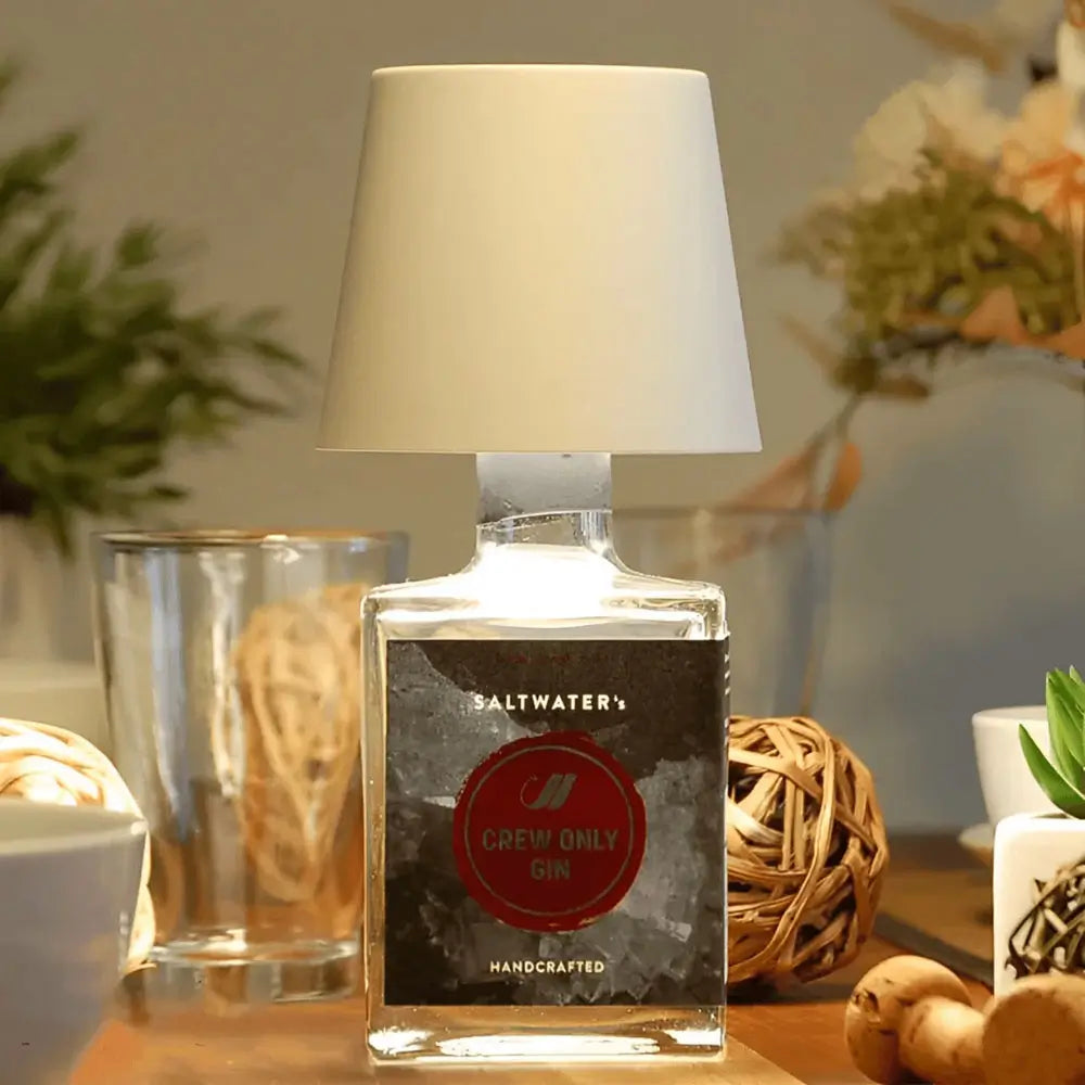 BottleGlow Bottle Lamp - Rechargeable LED Cap for Glass Bottles