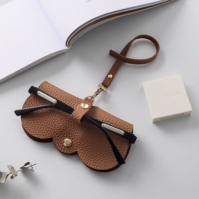 Sunglasses Case Made Of Soft Leather