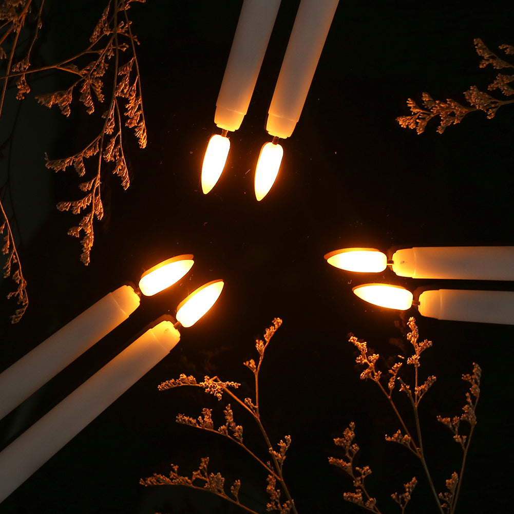 Flameless Chandelier Taper LED Candles - LED, Remote & Timer