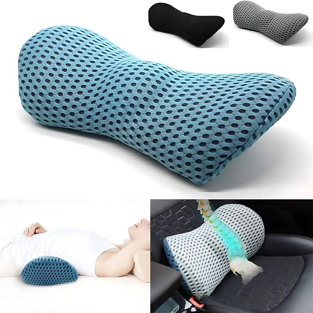 ComfortWave Lumbar Support Cushion - for Lower Back Comfort