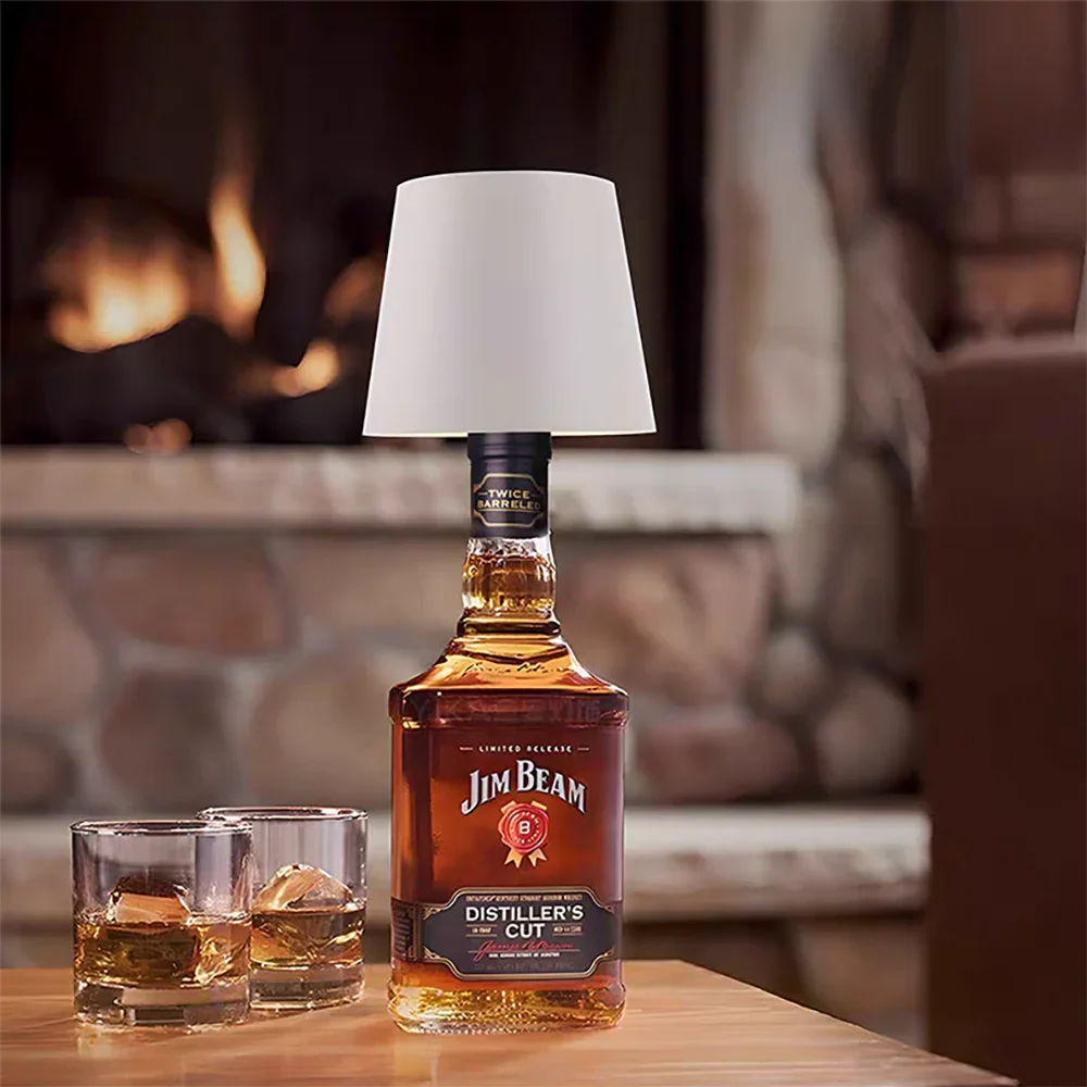 BottleGlow Bottle Lamp - Rechargeable LED Cap for Glass Bottles