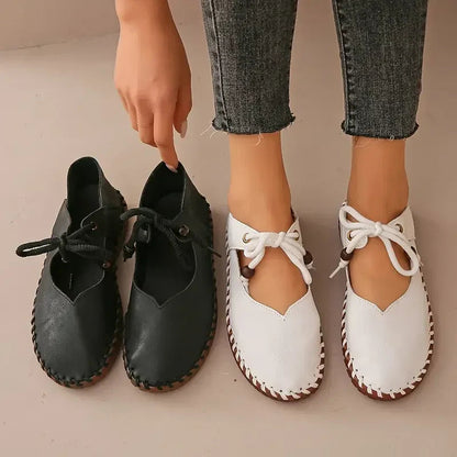 Celeste Bunion Dressy Flats - Wide, Lace-Up