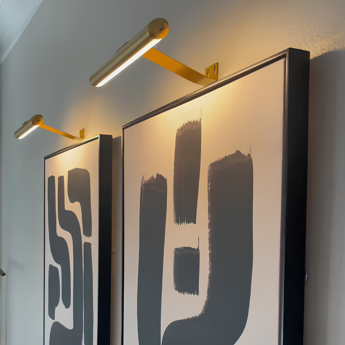 Cordless Wall Art Light - Dimmable LED, Remote