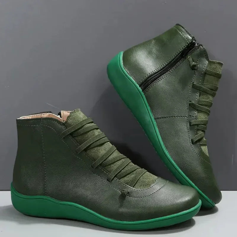 Aurelia Easy-Zip Bunion Ankle Boots