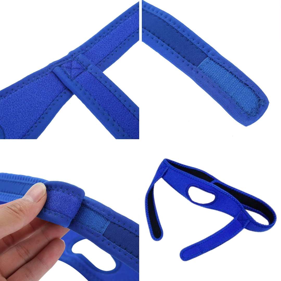 SilentRest Premium Full Head Chin Strap for Snoring Support