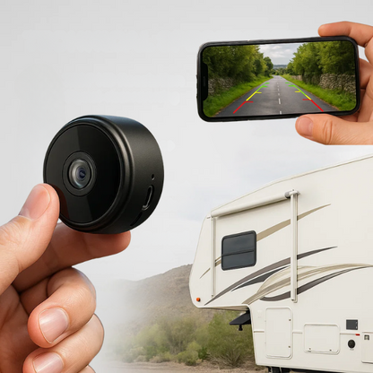 HD Wireless Backup Camera for RVs, Trucks, and Trailers - Waterproof, Easy Installation