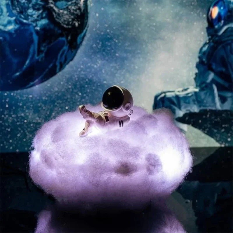 Astronaut Cloud Night Light - Soft Ambient Light