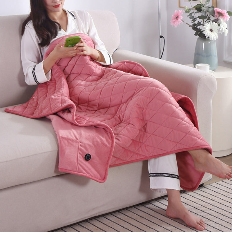 QuickWarm Heated Blanket with USB