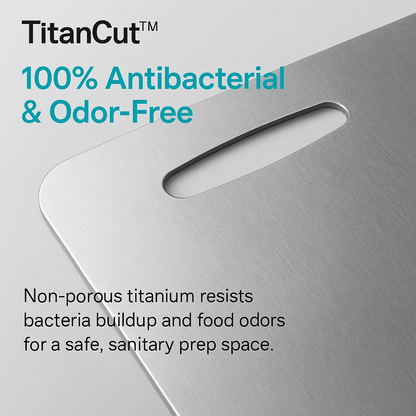 Titanium Cutting Board - Durable, Hygienic & Scratch-Resistant
