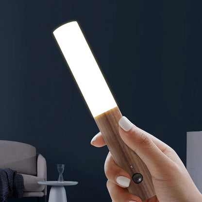 Torch Modern Motion Wall Light - Rechargeable LED, Magnetic Mount