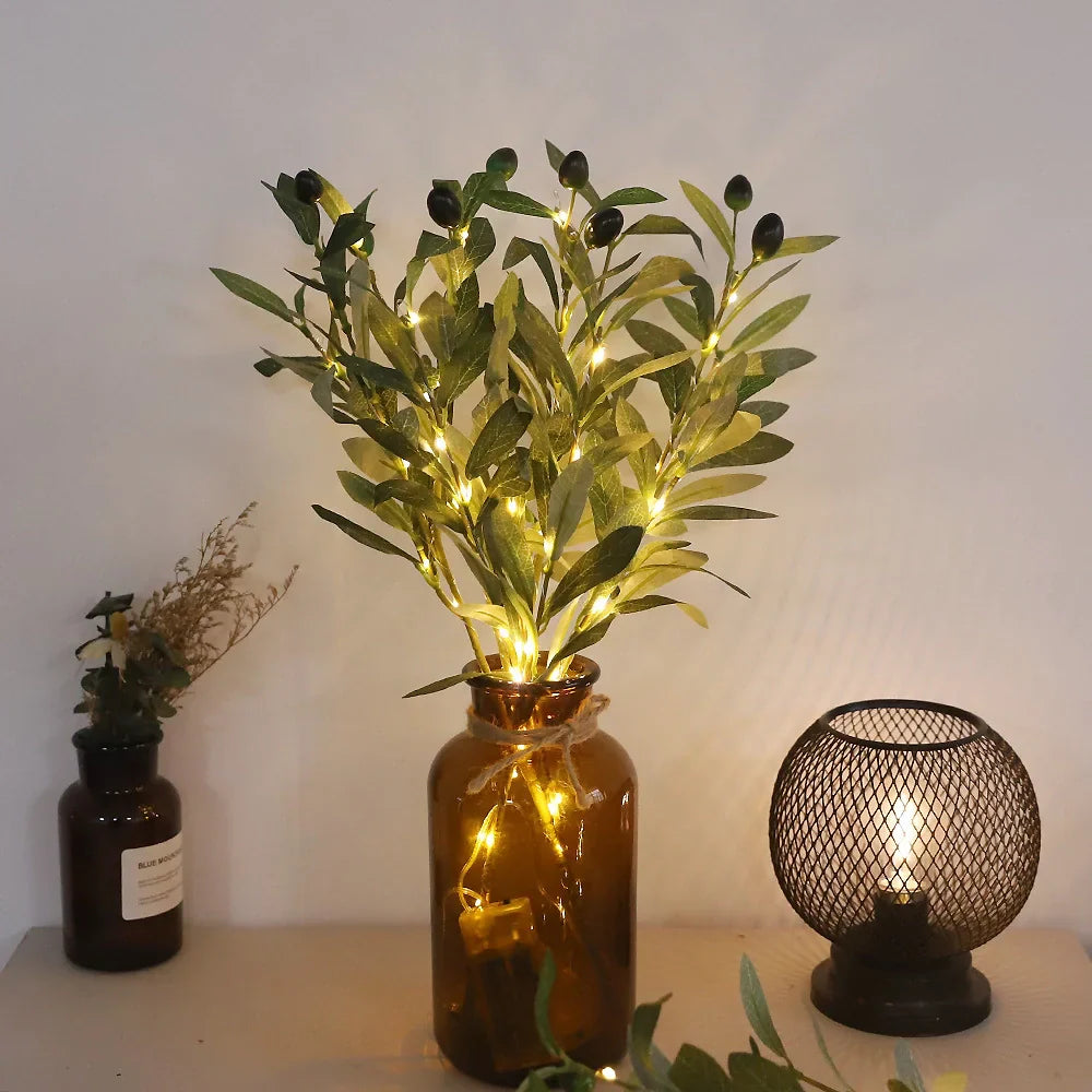 Lighted Flower Branches - LED Twig Lights, Warm White