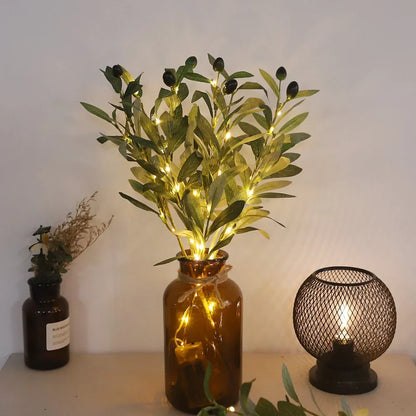 Lighted Flower Branches - LED Twig Lights, Warm White