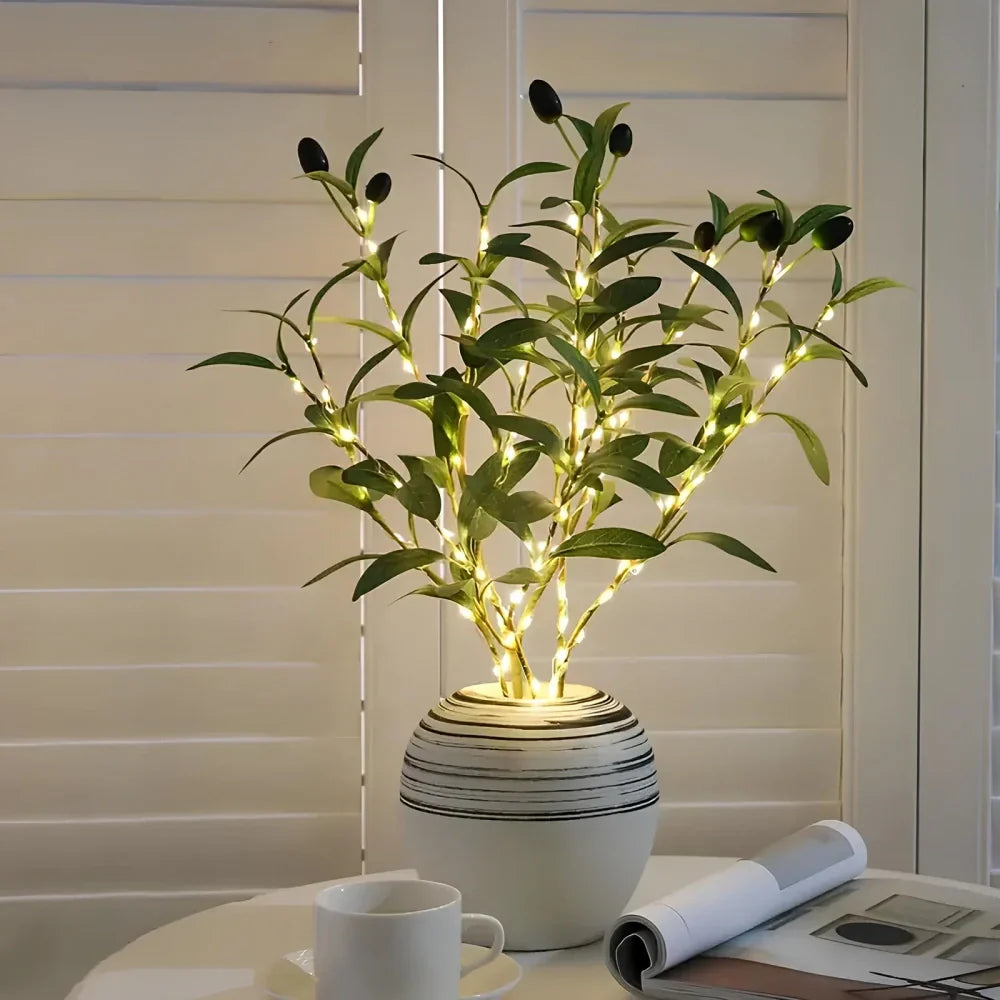 Lighted Flower Branches - LED Twig Lights, Warm White