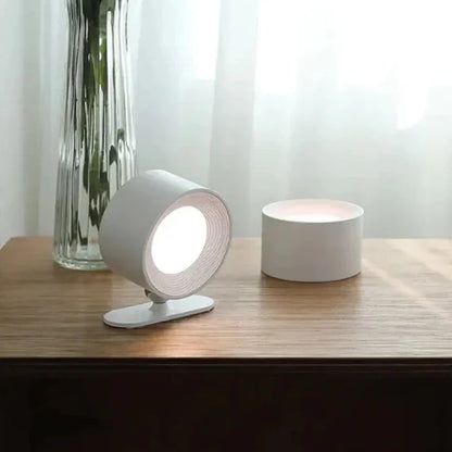 EasyStick Cordless Wall Lamp - Rechargeable LED, 360° Rotatable