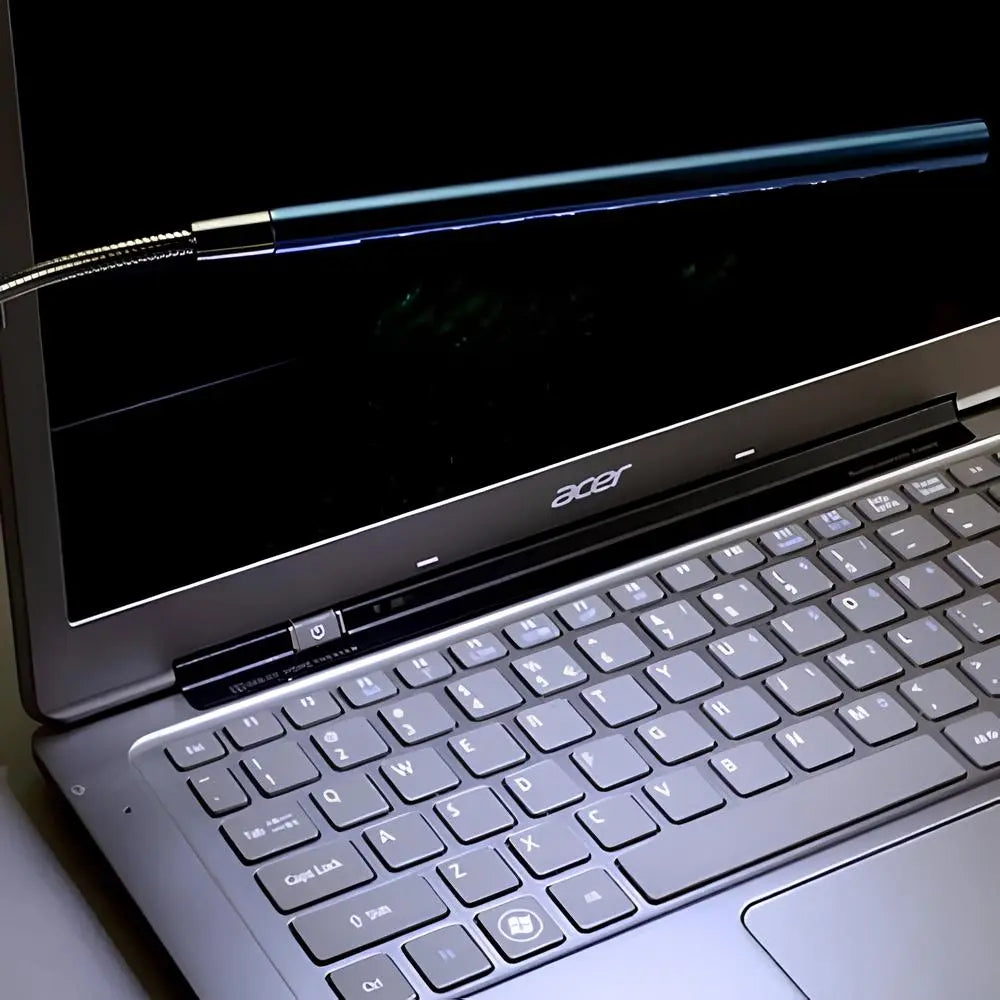 USB Keyboard Light - Flexible Gooseneck LED, Dimmable