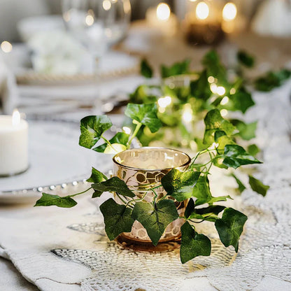 Garland Vine String Lights - Leaf Vine LED, Warm White