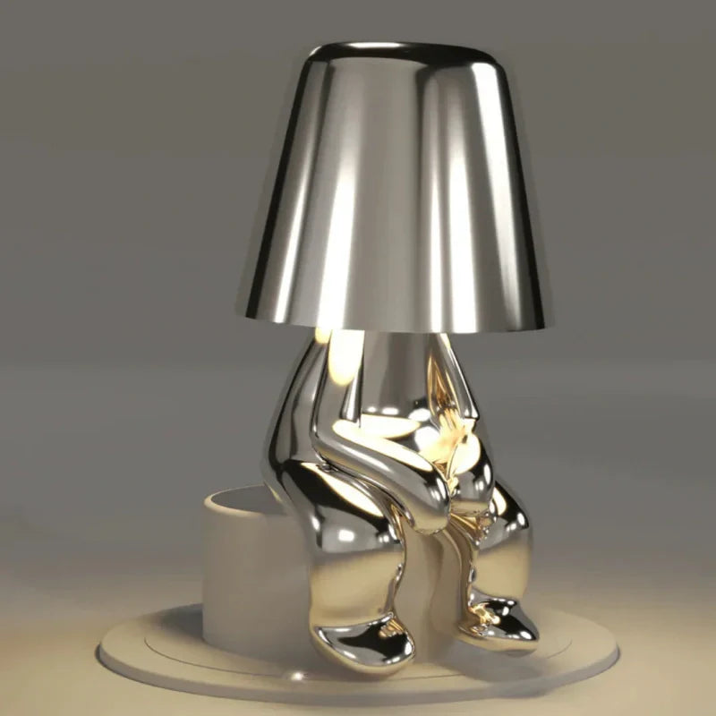RayDudes Figurine Lamp - Dimmable LED, Cordless & Portable
