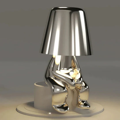 RayDudes Figurine Lamp - Dimmable LED, Cordless & Portable