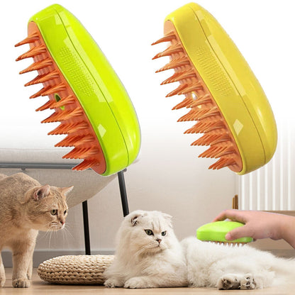 SteamPaws 3-In-1 Cat Brush