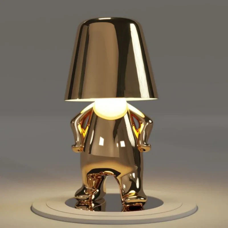 RayDudes Figurine Lamp - Dimmable LED, Cordless & Portable