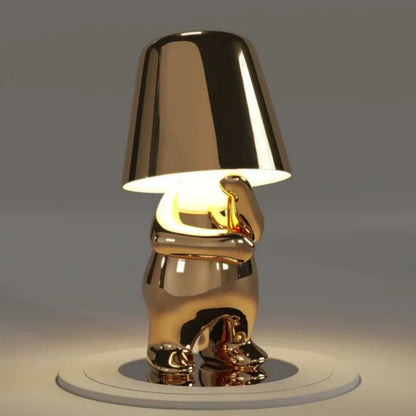 RayDudes Figurine Lamp - Dimmable LED, Cordless & Portable