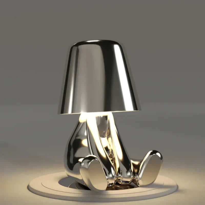 RayDudes Figurine Lamp - Dimmable LED, Cordless & Portable