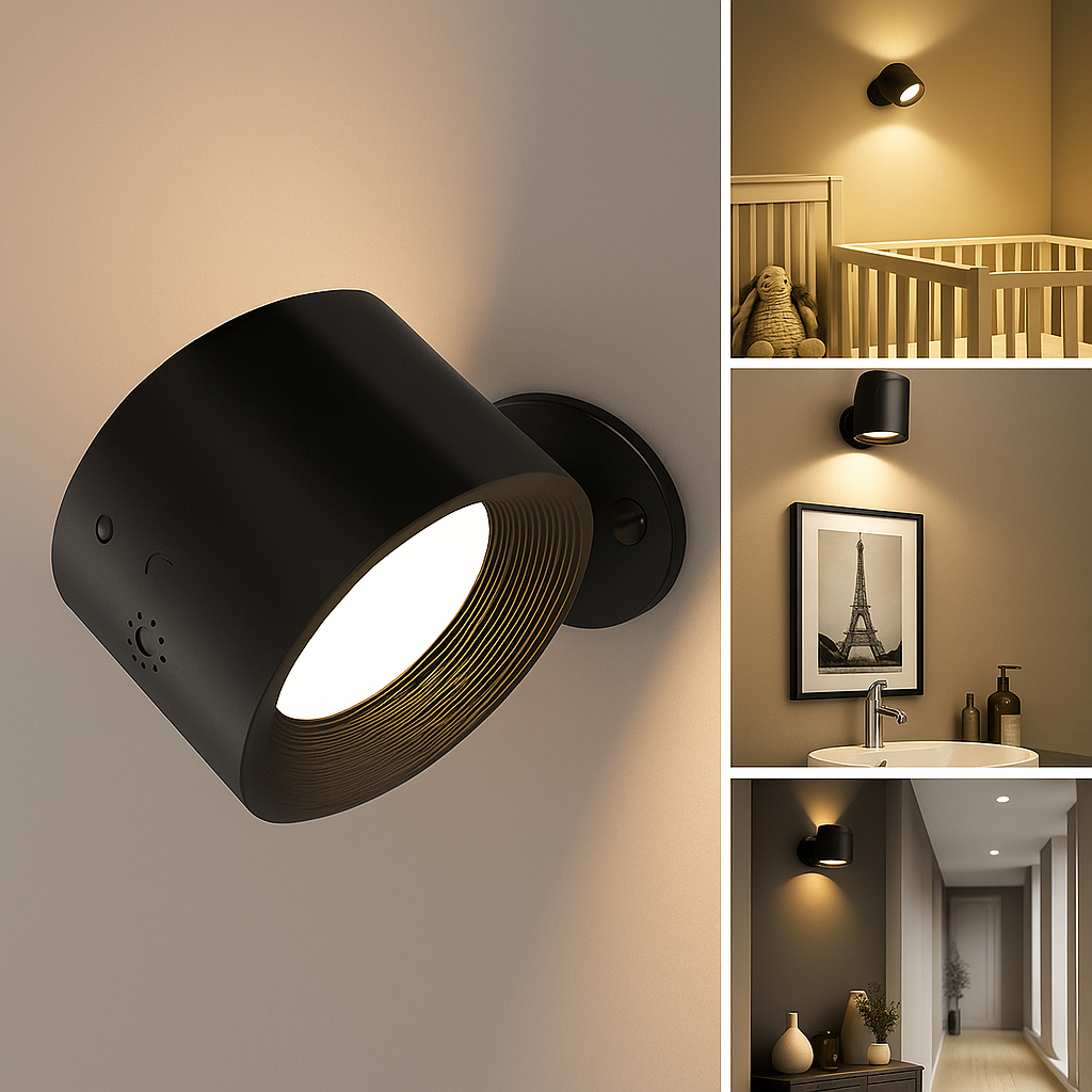 GlowMate Stick-On Wall Light