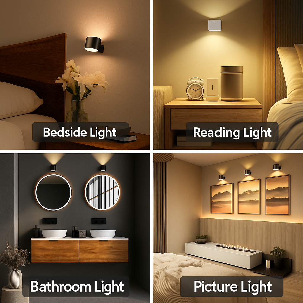 GlowMate Stick-On Wall Light