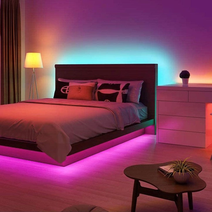 RGB LED Strip Light - Color-Changing Tape, Remote Control
