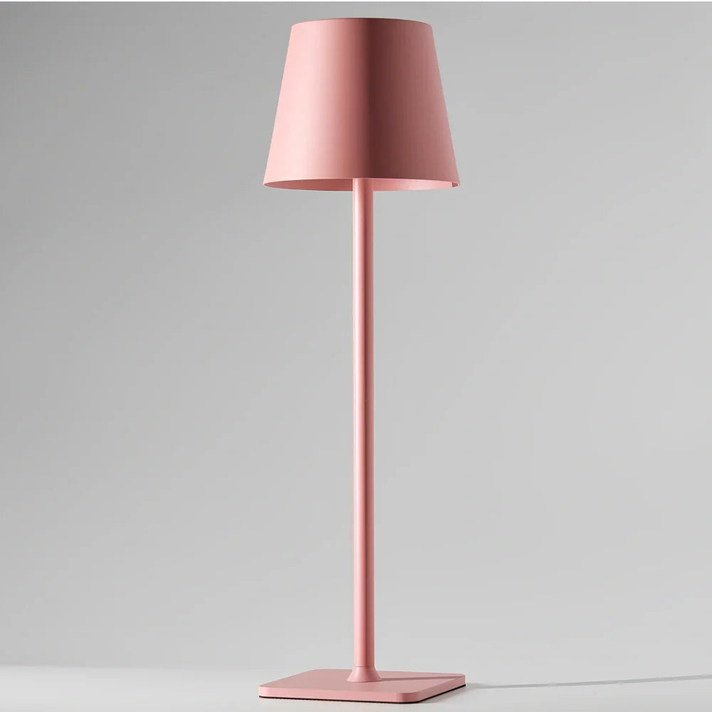 Tall Dimmable Table Lamp - Rechargeable LED, Indoor/Outdoor