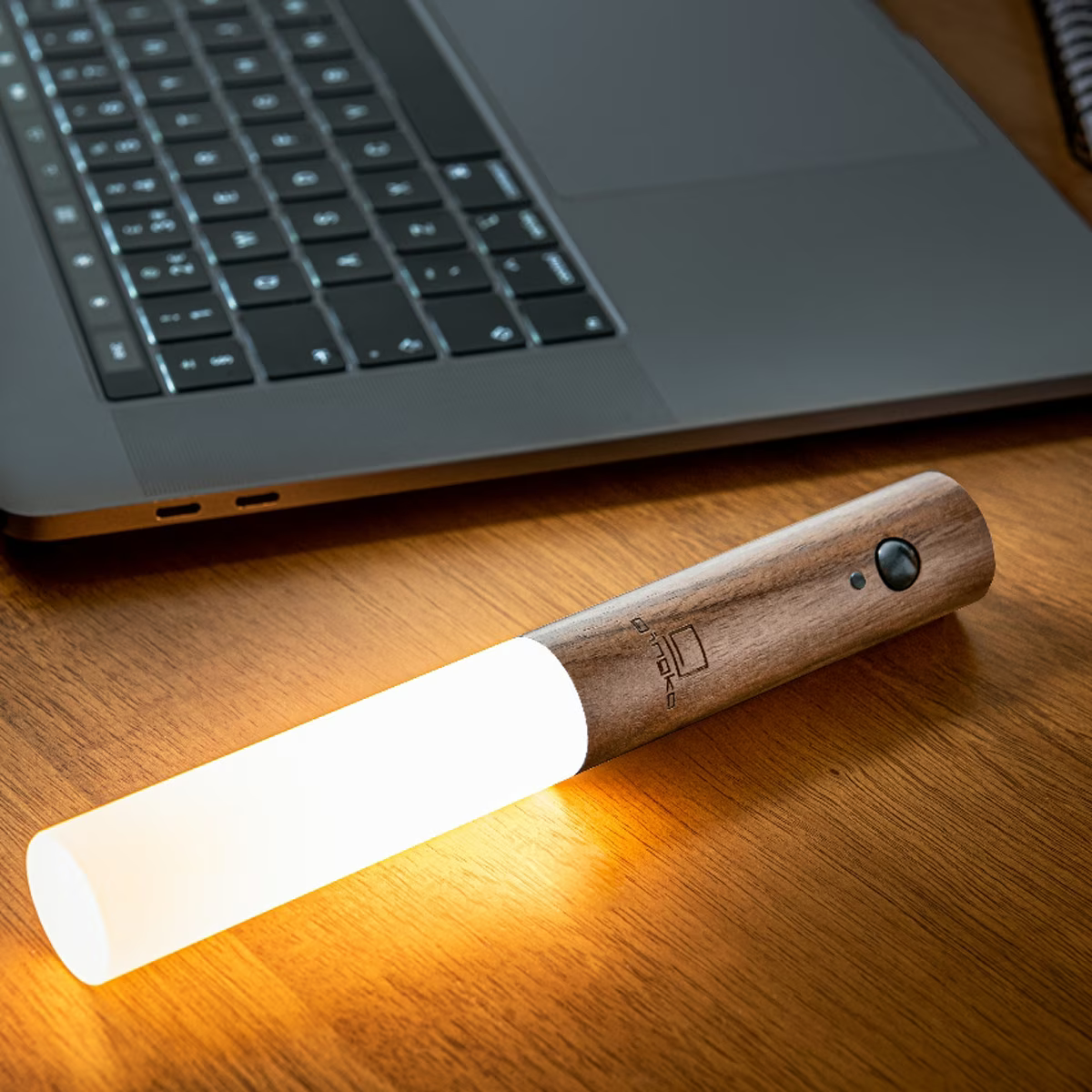 Torch Modern Motion Wall Light - Rechargeable LED, Magnetic Mount