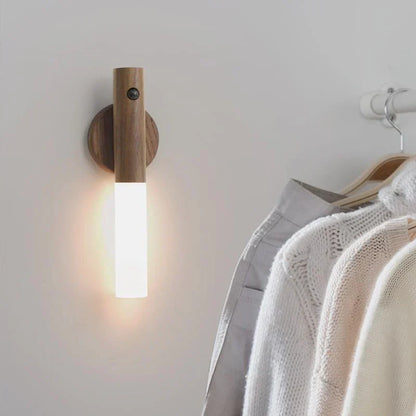 Torch Modern Motion Wall Light - Rechargeable LED, Magnetic Mount