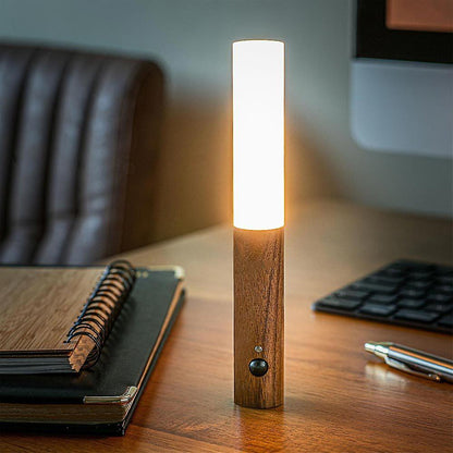 Torch Modern Motion Wall Light - Rechargeable LED, Magnetic Mount