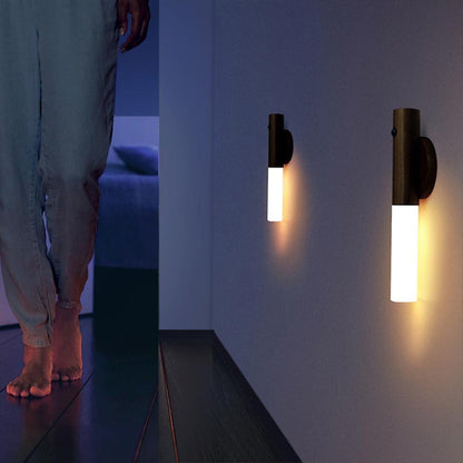 Torch Modern Motion Wall Light - Rechargeable LED, Magnetic Mount