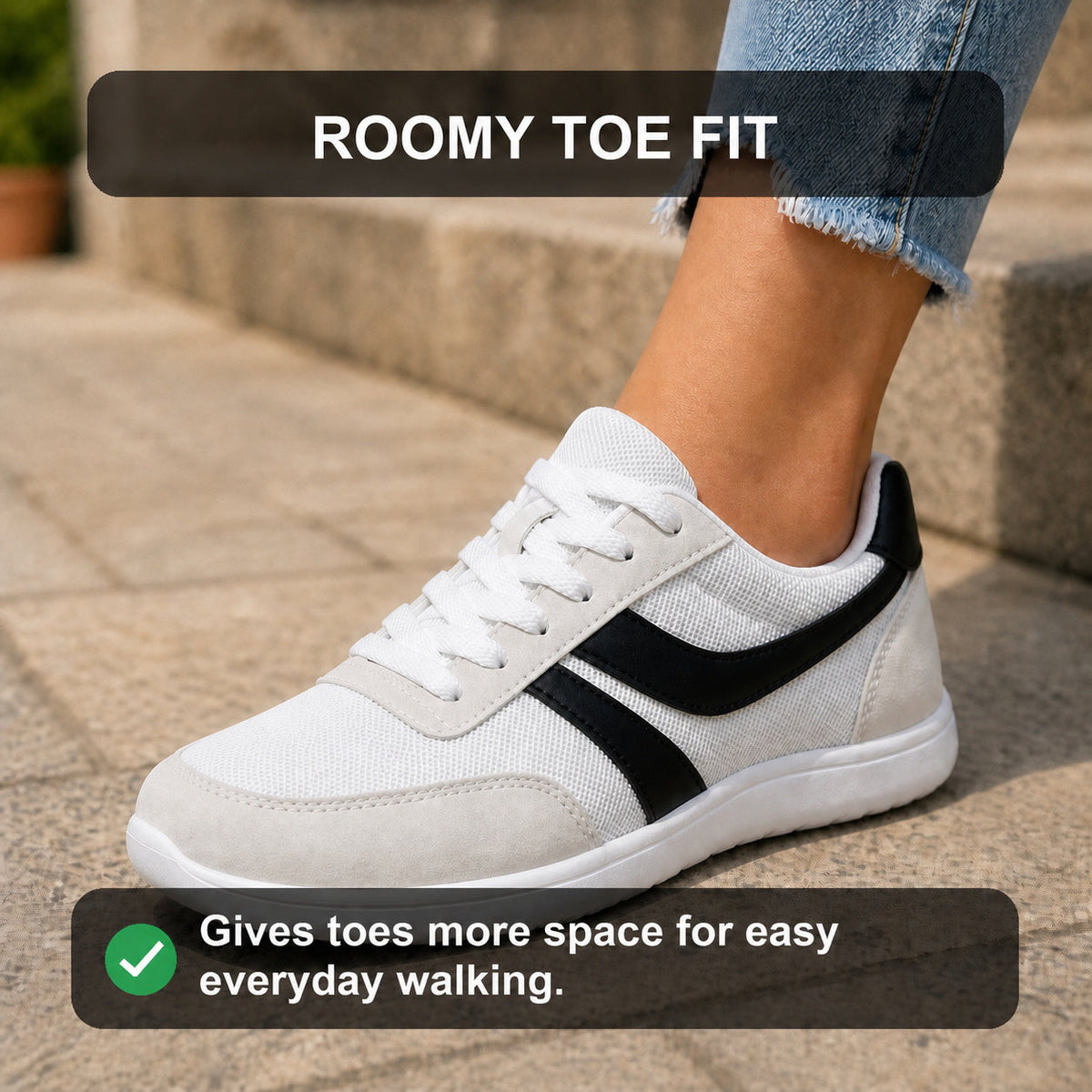 Orlena Roomy Toe Walking Women's Shoes