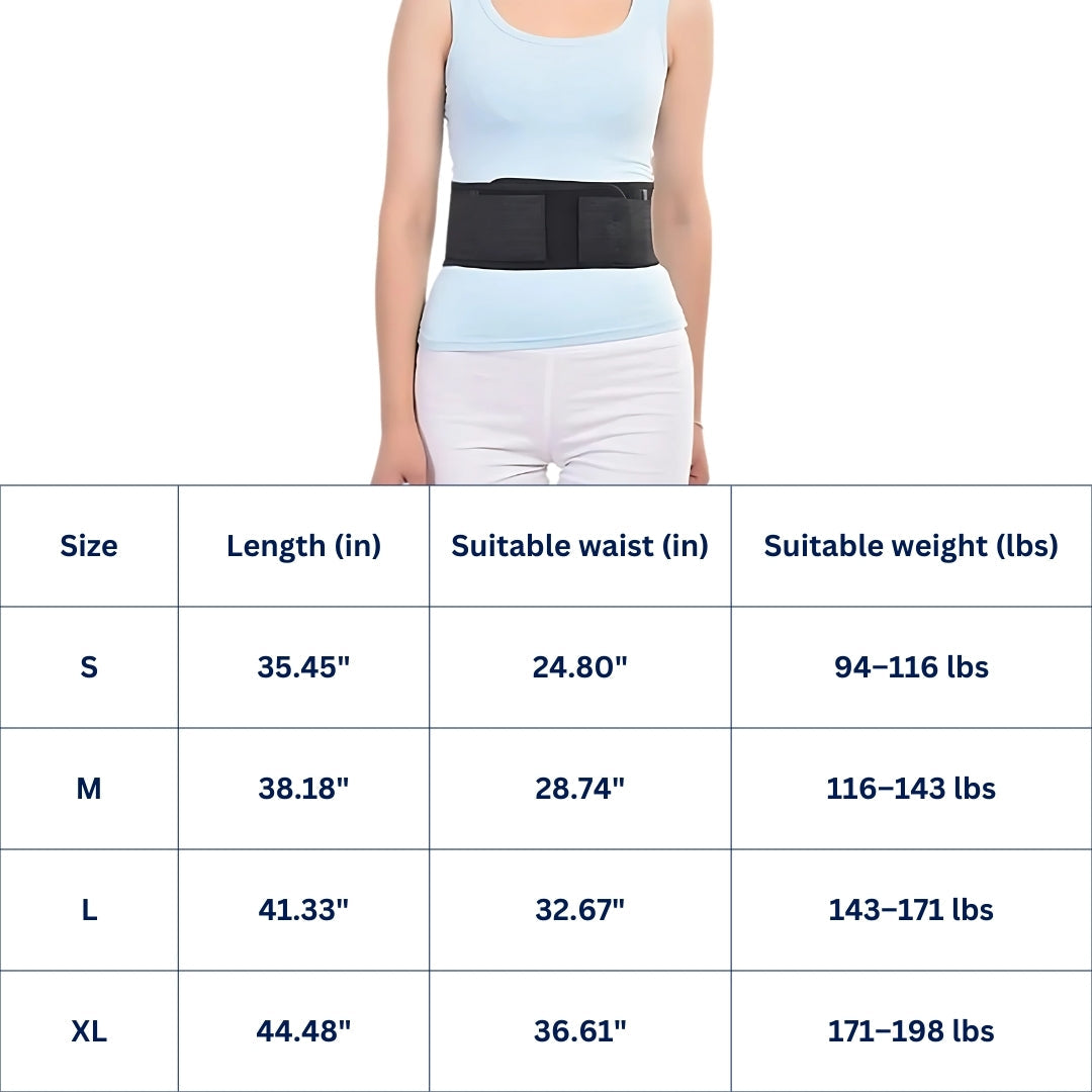 ReliefEase Magnetic Belt – Supportive for Lower Back Comfort