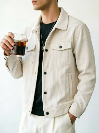 Bromley Men's Corduroy Trucker Jacket