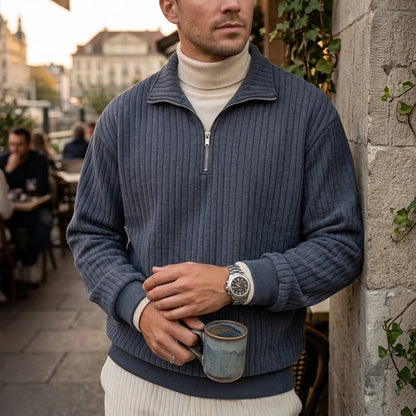 Langford Men's Heavyweight Half-Zip Sweatshirt