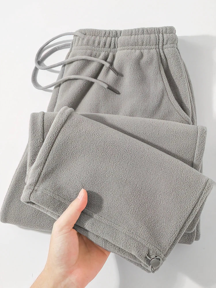 Clapham Men's Wide-Leg Fleece Joggers