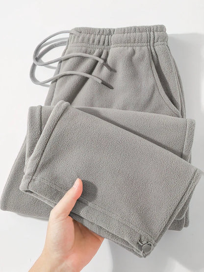 Clapham Men's Wide-Leg Fleece Joggers