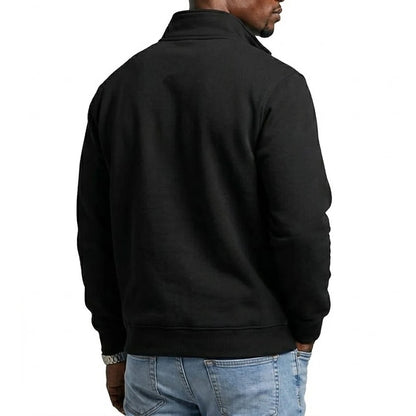 Braga Men's Relaxed Quarter-Zip Sweatshirt