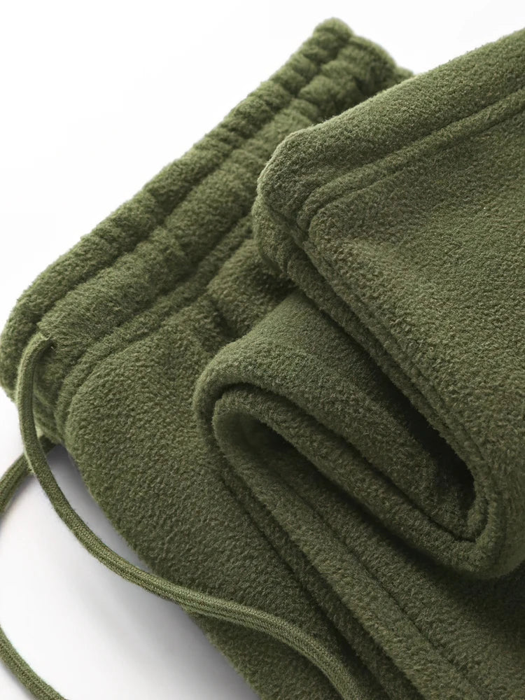 Clapham Men's Wide-Leg Fleece Joggers