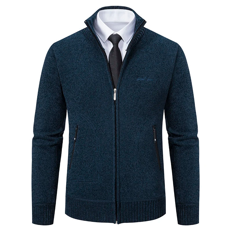 Belgrave Men's Premium Knitted Zip Cardigan